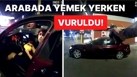 ABD'de Arabasında Hamburger Yiyen 17 Yaşındaki Genç, Polis Tarafından Vuruldu!