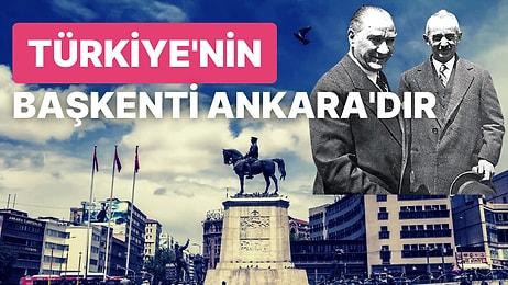 Payitaht Sözcüğünü Ortadan Kaldırarak Başkenti Değiştirdi; Atatürk'ün Günlükleri: 10-16 Ekim