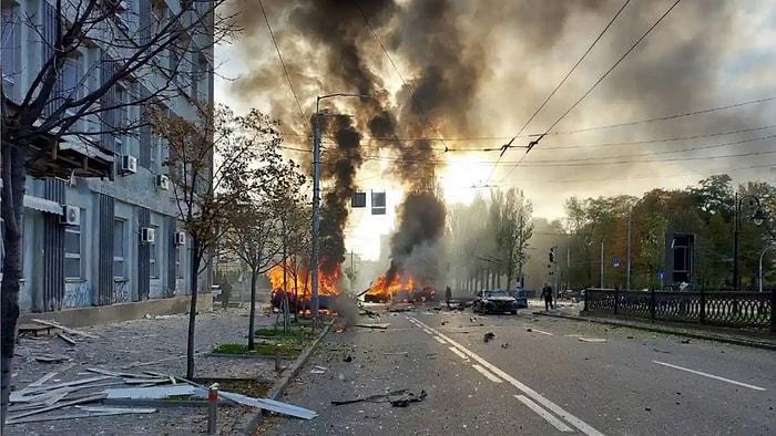 Kiev'de Peş Peşe Patlama Sesleri: 'Ölü ve Yaralılar Var'