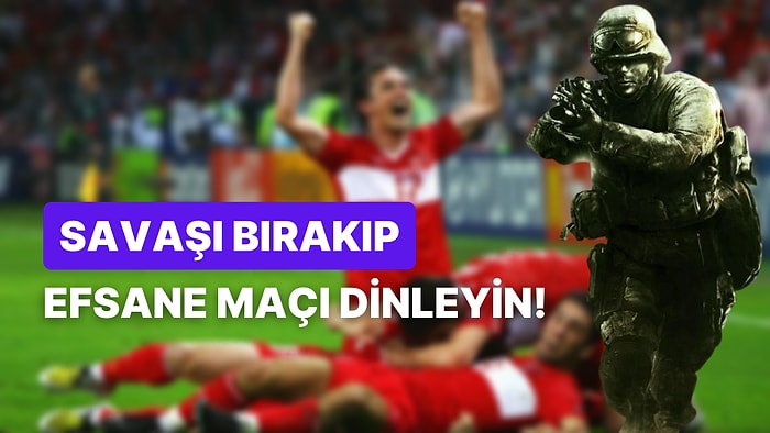 Call of Duty: Modern Warfare'da İlginç Bir Easter Egg: Euro 2008 Türkiye-Çekya Maçını Dinleyebilirsiniz!