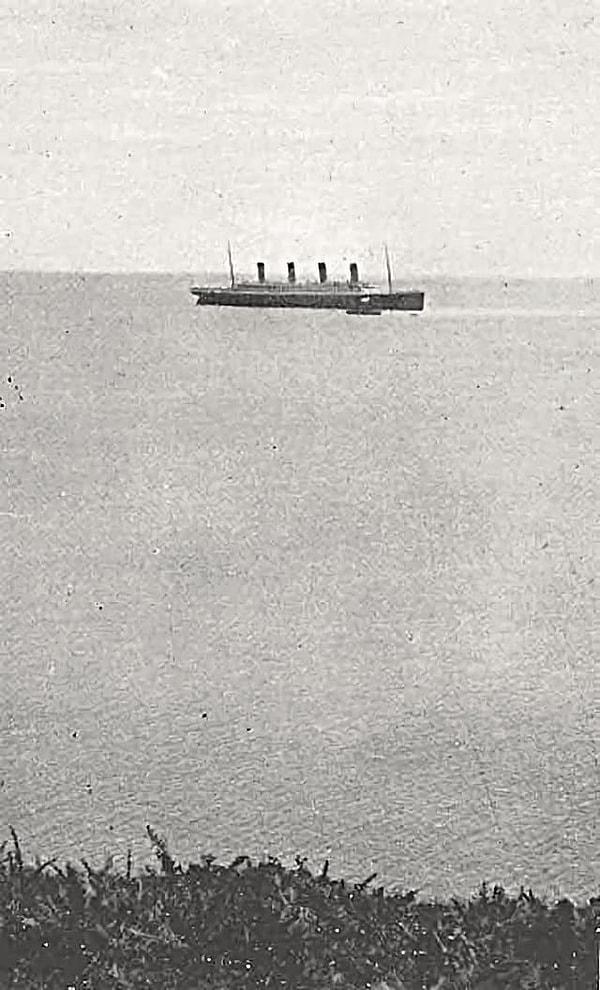 4. Titanik'in bilinen son fotoğrafı - 1912: