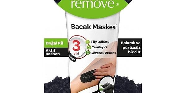 5. Remove Tüy Dökücü Aktif Karbon Bacak Maskesi