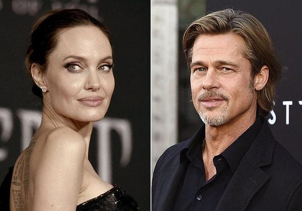 Mr. ve Mrs. Smith filminde birlikte oynadıktan sonra ilk kez 2005'te bir araya gelen çift 2014 yılında evlenmiş ve 2016 yılında Jolie'nin boşanma davasıyla sancılı bir sürece girmişlerdi.
