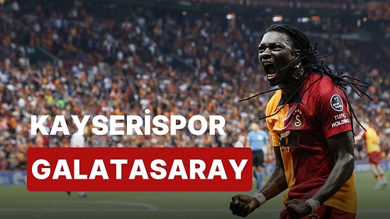 Galatasaray Kayseri'de: Kayserispor-Galatasaray Maçı Ne Zaman, Saat Kaçta, Hangi Kanalda?