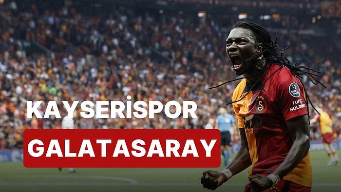 Galatasaray Kayseri'de: Kayserispor-Galatasaray Maçı Ne Zaman, Saat Kaçta, Hangi Kanalda?