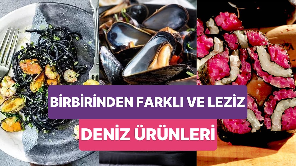 Balık Yemekten Sıkılan Deniz Ürünleri Aşıkları İçin Gurme Lezzetleri Doyasıya Tadacağınız Tarifler