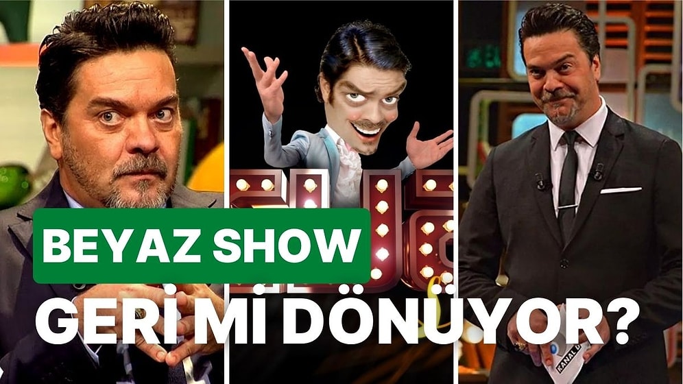 Beyazıt Öztürk'ün 'Beyaz Show'un Yeniden Başlayacağına Dair Sinyal Vermesi Herkesi Heyecanlandırdı