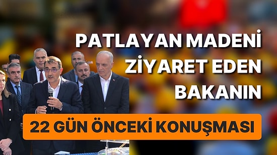 Enerji Bakanı, Amasra'da 22 Gün Önce Kazaların Bıçak Gibi Kesildiğini Anlatmış