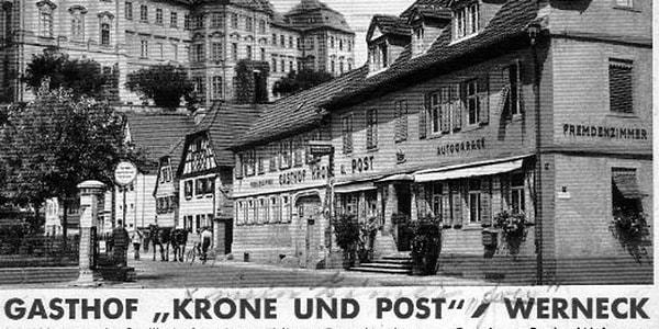 Bavyera'da tarihi Krone-Post Hotel de gecelik kişi başı 5 euro enerji ücreti alıyor.
