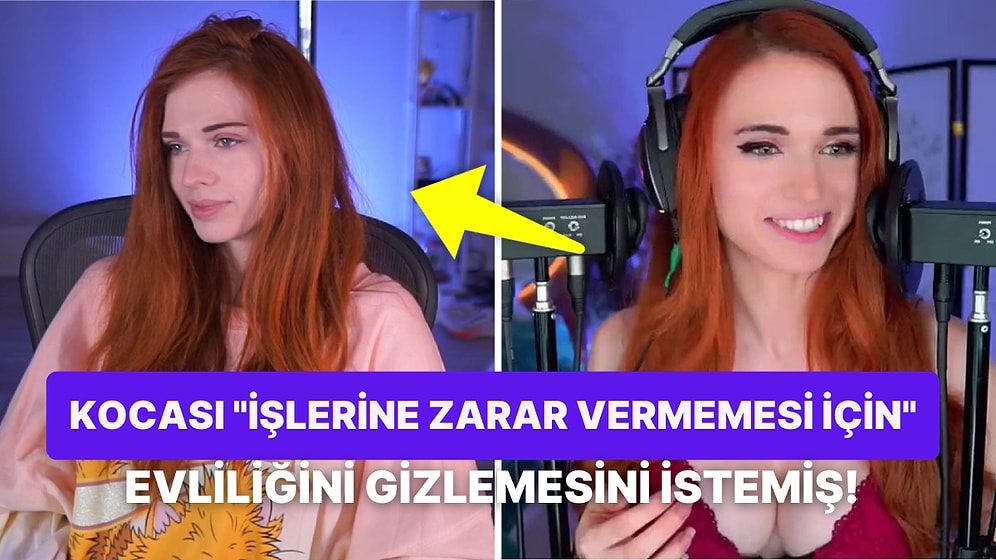 Evli Olduğunu ve Baskı Gördüğünü Anlatmıştı: Amouranth Twitch Yayınında Durumu Hakkında Yeni Bilgiler Verdi