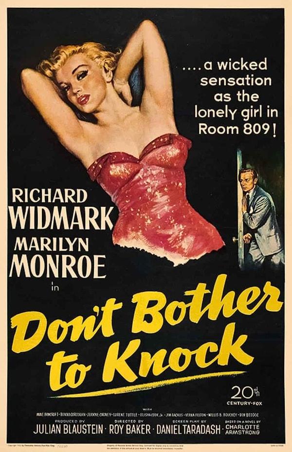 10. Don’t Bother to Knock / Bir Gecelik Macera (1952) - IMDb: 6.9