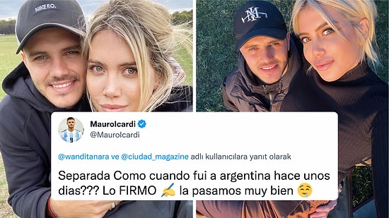 Icardi'nin Biricik Aşkı Wanda Nara'ya Twitter Üzerinden Ağzının Suyu Akarak Verdiği Yanıtı Garipseyeceksiniz