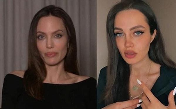 2- Angelina Jolie'ye ikizi kadar benzeyen Türk TikTok kullanıcısı Deniz Durmaz, TikTok hesabında yaptığı paylaşımlarla dikkatleri üzerine çekti.