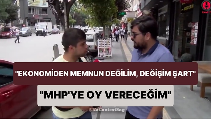 Ekonomiden Şikayet Eden Vatandaş, 'Değişim Şart' Dedi: 'AK Parti'ye Oy Veriyordum Artık MHP'ye Vereceğim'