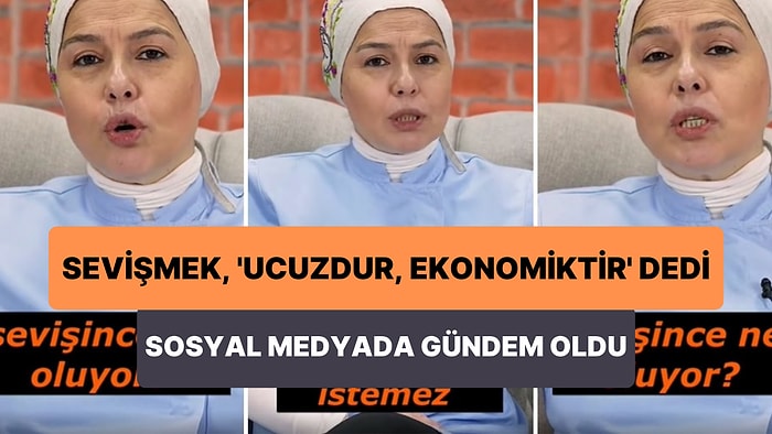 Sevişmenin Faydalarını Anlatan Doktor: 'Ucuzdur, Ekonomiktir, Para Pul İstemez'