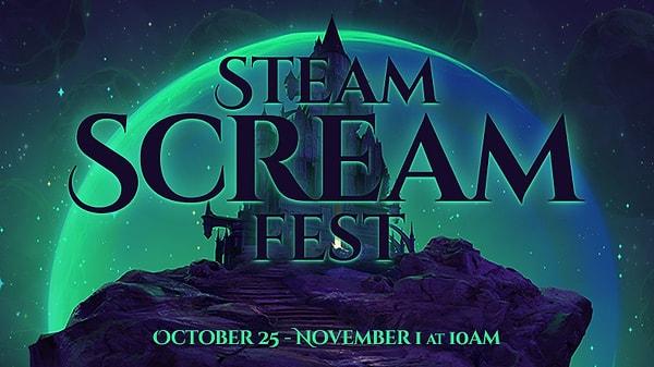 Steam Scream Fest ismiyle geliyor!