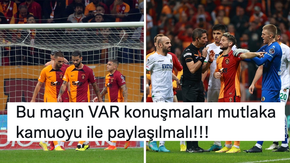 Ali Palabıyık Damga Vurdu! Galatasaray'ın Üç Puanı Son Dakikada Kaçırdığı Alanyaspor Maçına Gelen Tepkiler