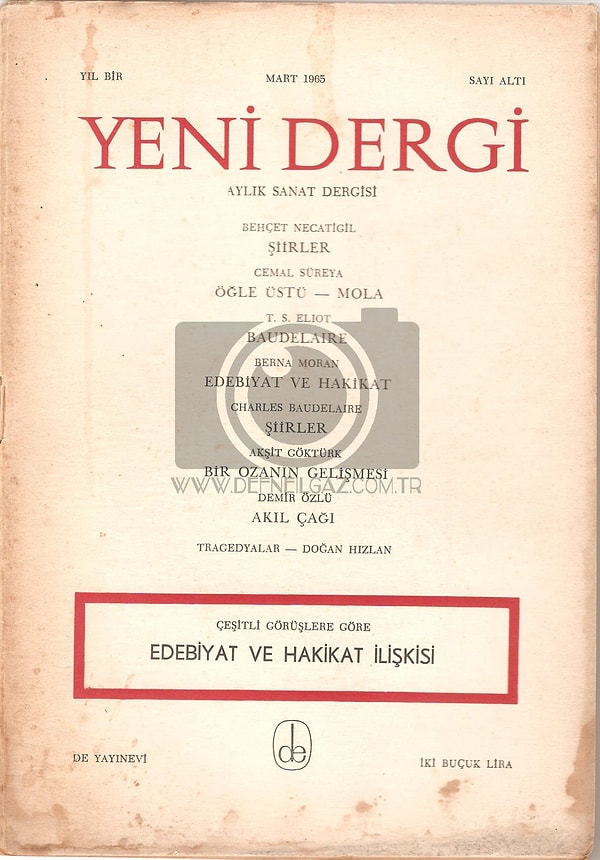 19. Yeni Dergi