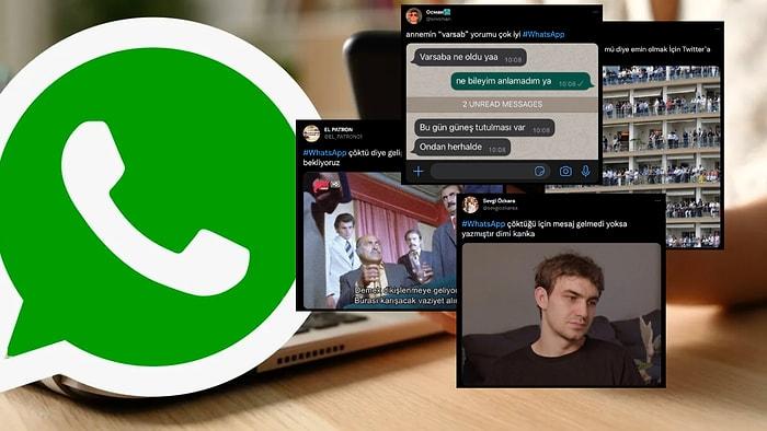 WhatsApp'ın Çökmesi Sonrası Twitter'da Paylaşılan Birbirinden Komik Tepkiler