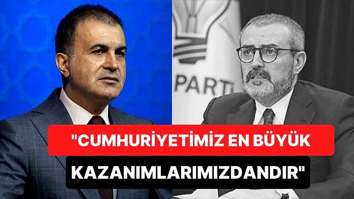 AK Parti Sözcüsü Farklı Telden Çaldı: "Cumhuriyetimiz En Büyük Kazanımlarımızdandır"