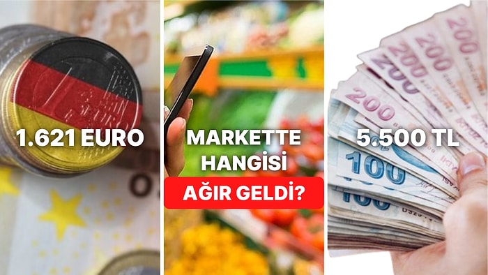 Almanya Gerçekten Bizi Kıskanmalı mı? Asgari Ücretle Markete Girdik Almanya-Türkiye Kıyaslamasına Devam Ettik