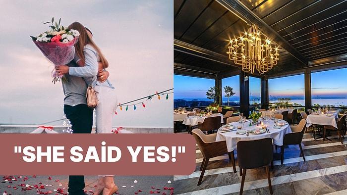 En Unutulmaz Evlilik Teklifleri İçin İstanbul'un Evlenme Teklifi Edilecek Şık Mekanları