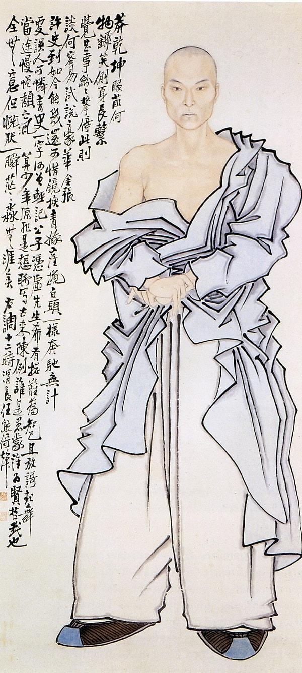 50. 1850: "Self-Portrait", Ren Xiong