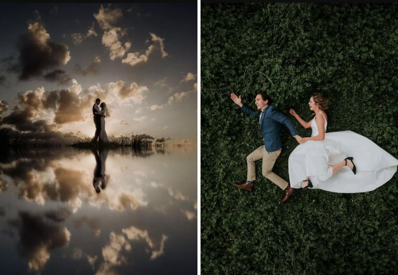 Фотограф делает нестандартные свадебные фотографии и его клиенты в восторге от них