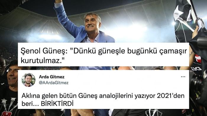 Beşiktaş'a İmza Atan Şenol Güneş'in Basın Toplantısında Kullandığı Özlü Sözler Sosyal Medyanın Gündeminde