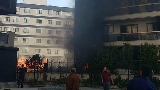 Öğrenci Yurdunda Yangın: 5 Öğrenci Hastaneye Kaldırıldı