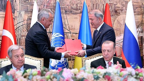 Anlaşma, Türkiye'nin arabuluculuğunda 22 Temmuz’da İstanbul’da imzalanmıştı