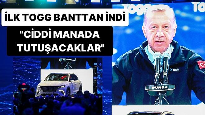 İlk Togg Banttan İndi! Erdoğan: "60 Yıllık Hayalin Gerçeğe Dönüşüne Tanıklık Ediyoruz"