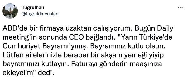 "@tugruldincaslan adlı Twitter kullanıcısı da şöyle bir tweet attı: