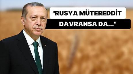 Cumhurbaşkanı Erdoğan, Tahıl Anlaşmasının Askıya Alınmasını Yorumladı: "Rusya Mütereddit Davransa da..."
