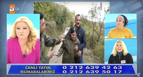 Buse'nin ikna edilmesi için yayına ara verildi. Ara sonrası Buse sağlık kontrolüne girmek ve ailesinin yanına dönmek istediğini, burada zorla tutulduğunu itiraf ediyor. Fakat 43 yaşındaki Orhan Bakır isimli sapkın erkek, Buse'yi kolundan tutarak zorla eve sokuyor.