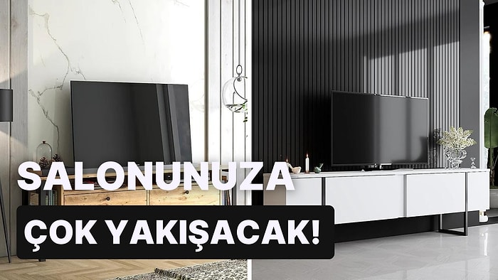 Televizyon Keyfinizi İkiye Katlayacak En Modern TV Sehpası Tavsiyeleri