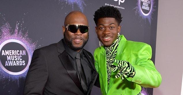 Lil Nas X With His Dad