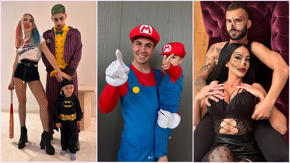 Şekilden Şekle Girdiler! Dünyaca Ünlü Futbolcuların Cadılar Bayramı  İçin Giydikleri Kostümler