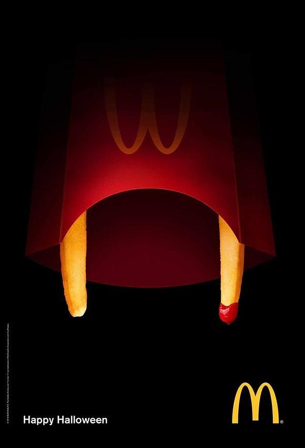 8. McDonalds patateslerine ilginç bir bakış açısı...