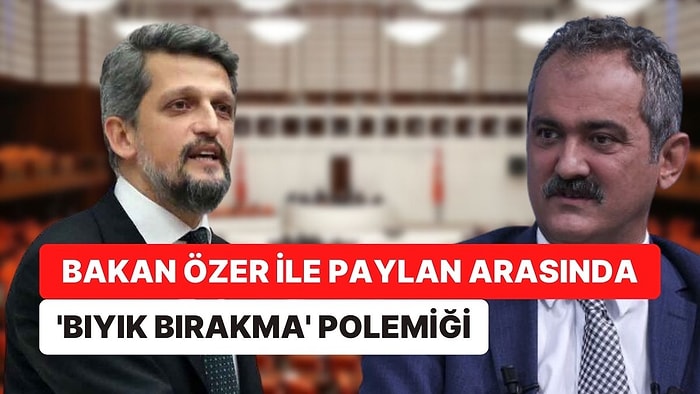 Bakan Özer ile Paylan Arasında Bıyık Bırakma Polemiği: "Yazıklar Olsun Sana"