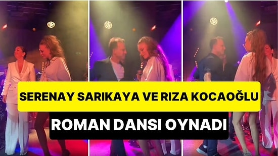 Rıza Kocaoğlu ve Serenay Sarıkaya, Netflix Gecesinde Roman Dansı Oynadı