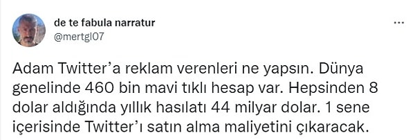 3. "Mavi tik" şirkette yapılması planlanan diğer değişimlerden birisi.