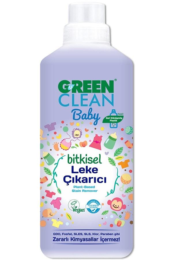 3. Green Clean Baby Bitkisel Leke Çıkarıcı