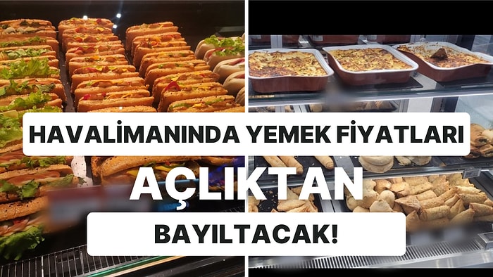 Havalimanında Solmuş Marullu Sandviçin Fiyatını Görünce Açlıktan Bayılabilirsiniz!