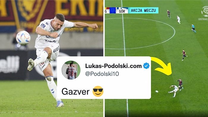 Kaleciyi Bozuk Para Gibi Harcamış: Lukas Podolski'nin Orta Sahanın Gerisinden Attığı İnanılmaz Gol🚀
