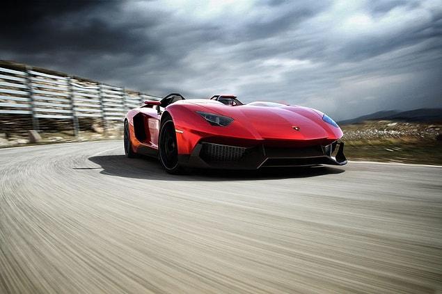 8. Lamborghini Aventador J