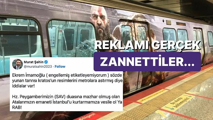 Metrodaki God of War Reklamı Yüzünden İmamoğlu'na Yüklenenlere Oyuncular Ağızlarının Payını Verdi