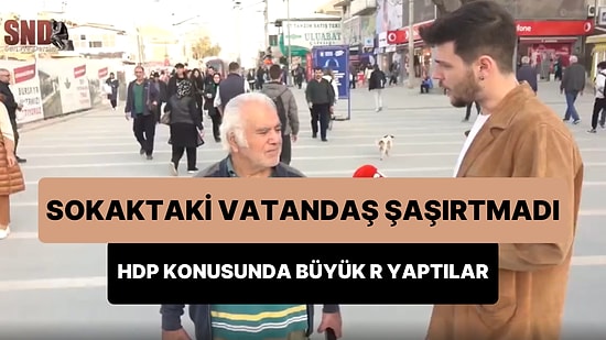 CHP, HDP ile Görüşünce 'Halk Düşmanı' Diyen Vatandaşlar AKP, HDP ile Görüşünce 'R' Yaptılar