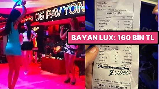 Koşun Pavyon Adisyonu Bulduk! Çatır Çatır Ödenen Pavyon Hesabındaki Kalemleri Görünce Başınız Dönecek