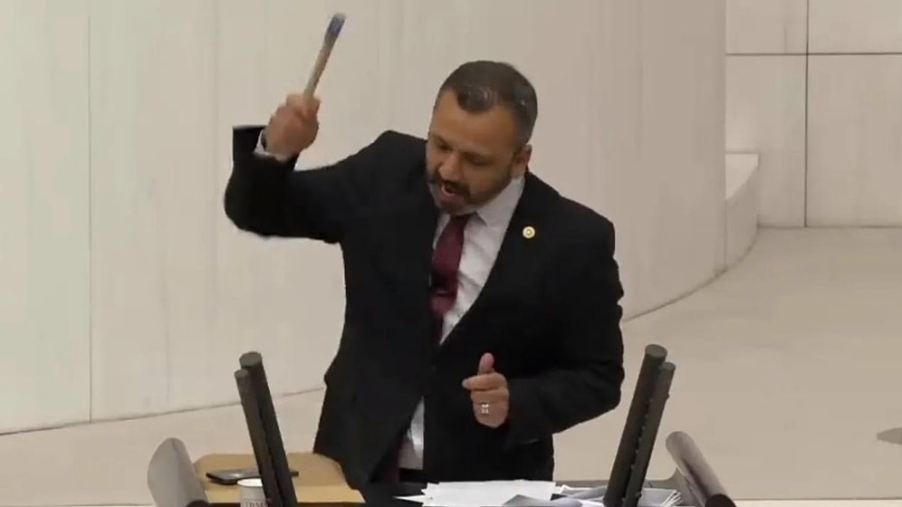CHP'li Vekilin Çekiçli Protestosuna 10 Bin TL Ceza